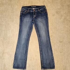 Maurices Straight Denim Low Rise Jeans Women's Size 7 8 Regular